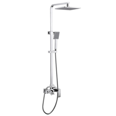 Abber AF8616L Душевая стойка Abber Wasserfall AF8616L с изливом, хром фото