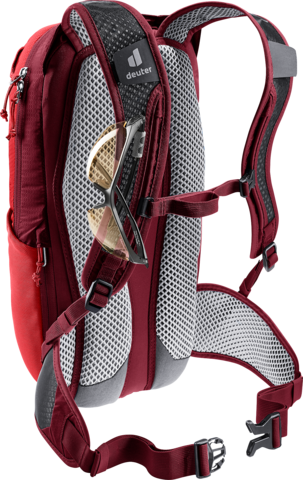 Картинка рюкзак велосипедный Deuter Race 8 Cherry/Masala - 7