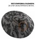 Картинка шляпа Skully Wear extra wide Brim grey camo - 10