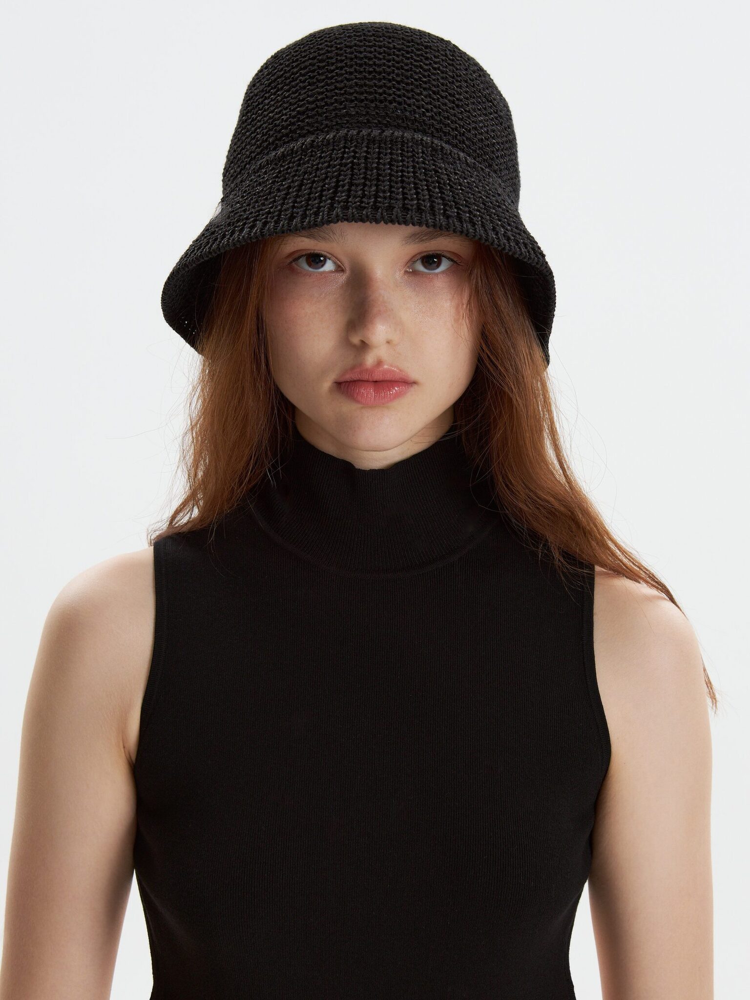 Панама Cloche Black