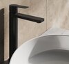 Ravak X070490 Смеситель для умывальника без донного клапана 290 мм SL 015.20BL ЧЕРНЫЙ
