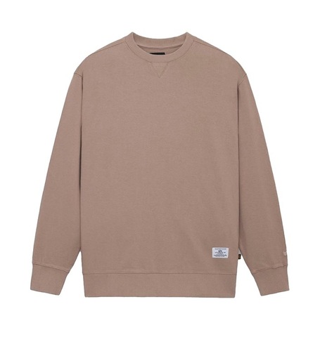 Свитшот Alpha Industries Essential French Terry Crewneck Gen II Atlas Khaki (Бежевый)