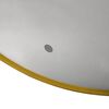 Зеркало c подсветкой ART&MAX Sanremo AM-San-770-DS-F-Gold