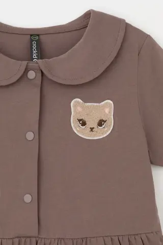 платье  для девочки  КР 5823/капучино