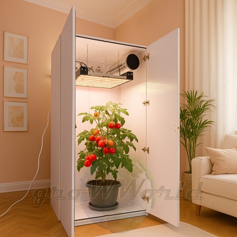 В120хД80хШ60 ГроуБокс FLASHER 200W LED SUPERSILENT
