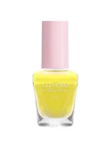 Lavellecollection Лак миниколор тон 074 желтый неон  6 мл