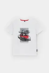 фуфайка  для мальчика  КР 302721-1/белый к550