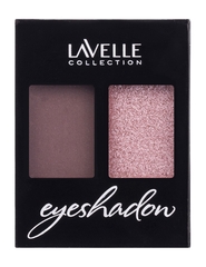 LavelleCollection Тени для век ES32 двухцветные тон 05 сливовый/холодный розовый шиммер