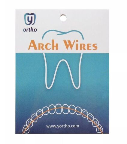 Дуги ортодонтические NiTi Upper 0.017*25 Super Elastic NaturalForm (10шт)