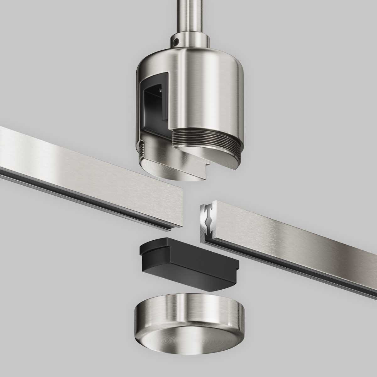 Крепление потолочное Long 760мм Maytoni Technical TRA159C-IPCL1-PT