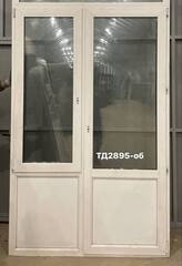 Дверь Пластиковая Б/У 224(в) х 141(ш) (Балконный блок)