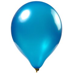 
          Шар воздушный металлик Alingar, №12, синий, 100шт/уп, пакет с европодвесом