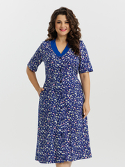 4534 Халат на пуговицах