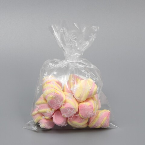 Пакет пропиленовый, Новогодние сладости, Прозрачный, 12,5*18 см, 10 шт.