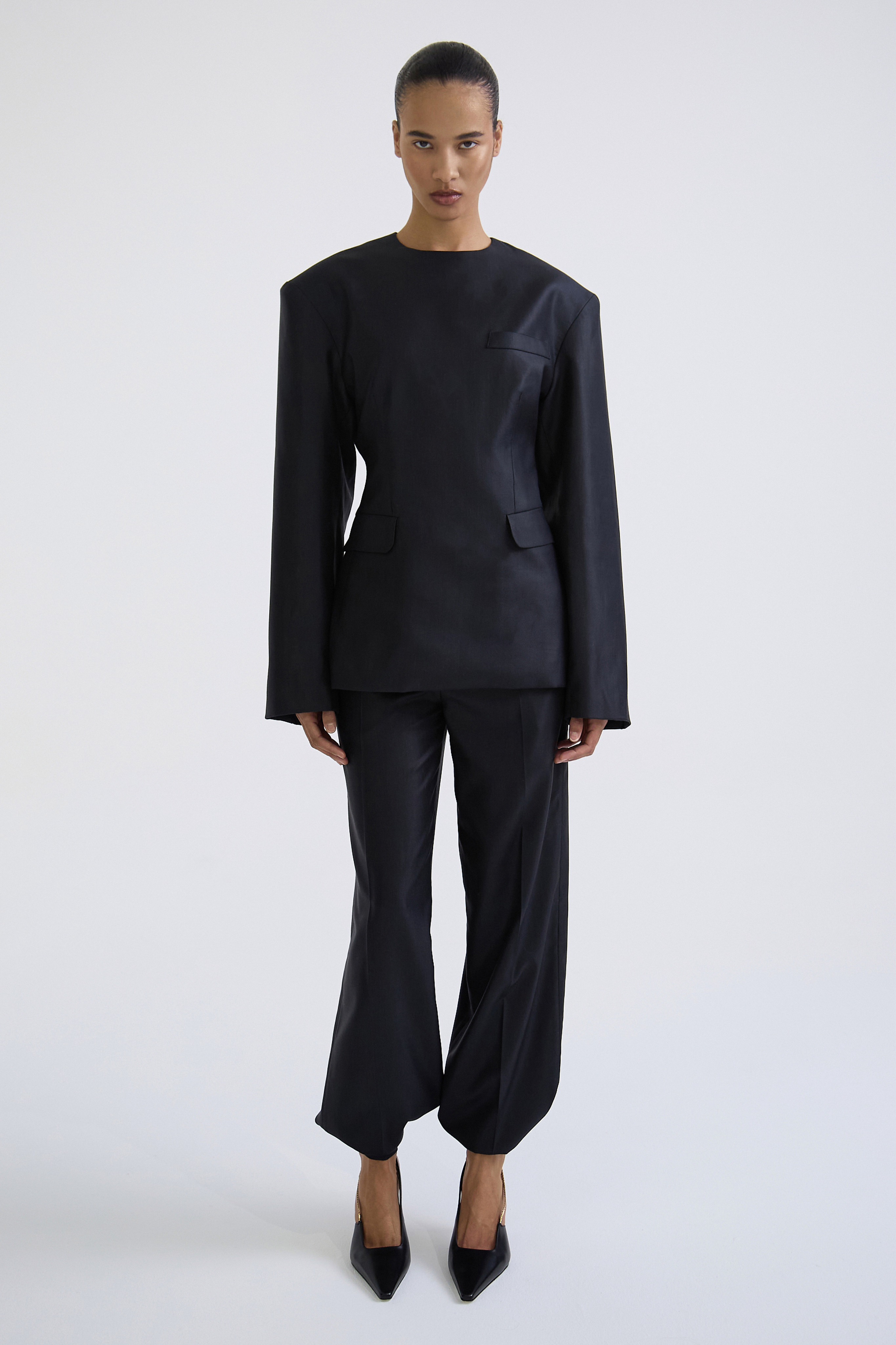 Жакет Meteorite из шелка и шерсти