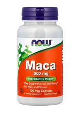 NOW Foods мака, 500 мг, 100 растительных капсул