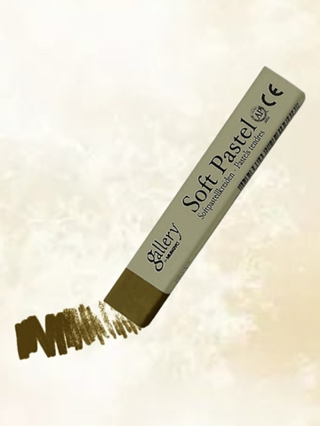 Пастель сухая мягкая профессиональная MUNGYO Gallery №067 оливковый желтоватый зеленый (3шт)