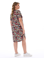 4630 Туника на пуговицах