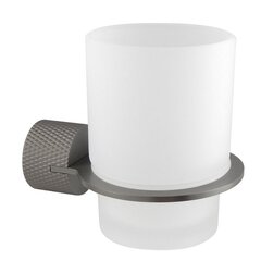 Allen Brau 6.31C02-MG 6.31C02-MG PRIORITY 4.0 Стакан 78x104x97мм, латунь/сталь/стекло, графит браш (331448) фото