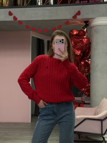 Поло Ральф красный