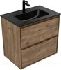 Aquanet 340163 Тумба с раковиной Милан 70 цв. дуб рустикальный (340163)