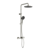 Sancos SC9008BN Душевая стойка с термостатом и изливом SANCOS Etna, брашированный никель, PVD покрытие, арт. SC9008BN