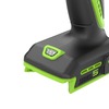 Дрель-шуруповерт акк. Greenworks DD560,24V, б/щет, 0-500/0-2000 об/мин, 30/60 Нм,1,5-13мм, Antikickback,LED, без АКБ и ЗУ (3708407) — фото 9