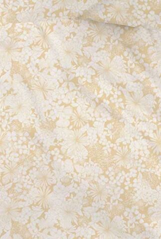 Постельное белье 2 спальное евро Curt Bauer Cosy 9025 honey желтое