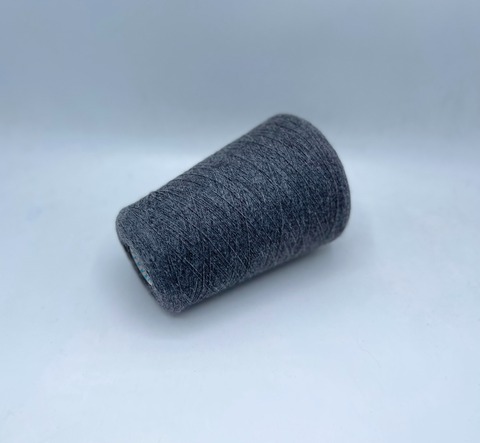 Cariaggi (пр.Италия) арт. Cashmere, 2/28 1400м/100гр,100% кашемир,цвет-Графит, арт.28990