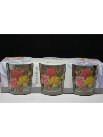 Стакан низкий " Капсульная коллекция- Розы"