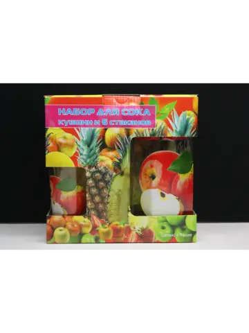 Набор Кувшин и 6 стаканов