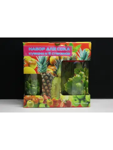 Набор Кувшин и 6 стаканов