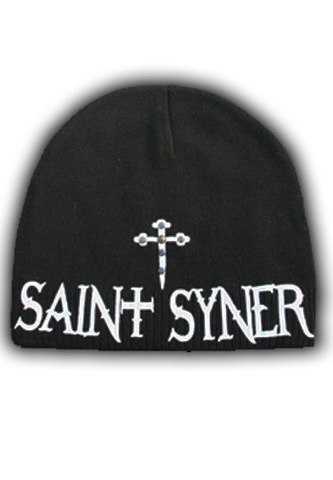 Rush Couture | Шапка мужская SAINT SYNER CROSS BEANIE Black RC228 сзади