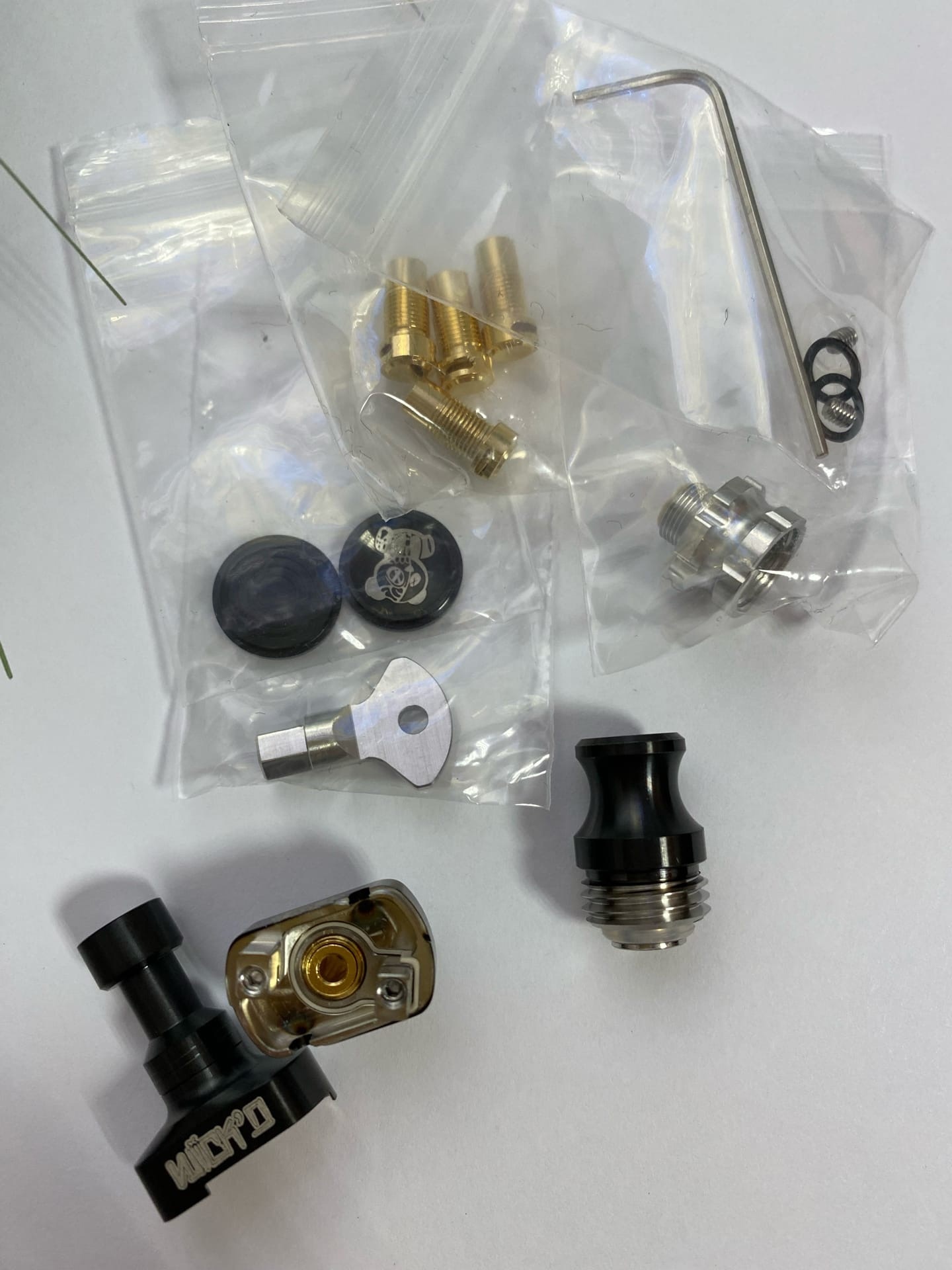 Атомайзер Wick`d OMEGA RBA Full kit by YFTK купить