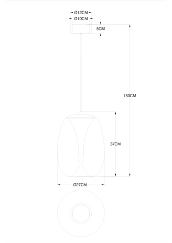 Подвесной светодиодный светильник Divinare CAMPO 5874/09 SP-15