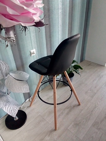 Барный интерьерный стул на четырех ножках Pulsante Long Style