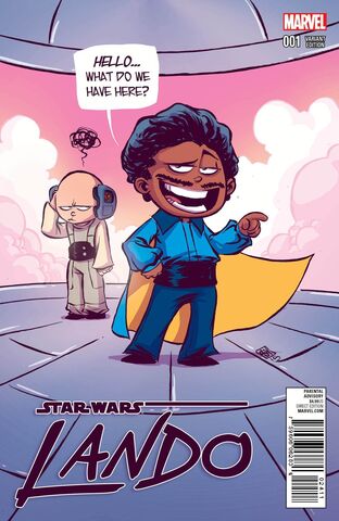 Star Wars Lando #1 Cover B Variant Skottie Young