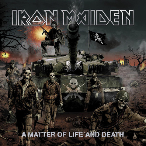 Виниловая пластинка. Iron Maiden - A Matter of Life and Death