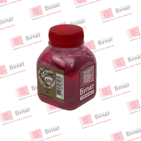 Тонер БУЛАТ s-Line 44973542 (Glossy) для Oki C301, C321, MC342 (Пурпурный, банка 40 г)