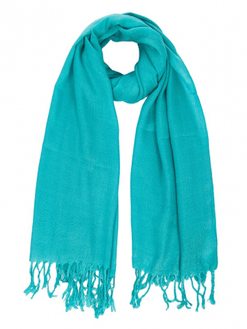 108-100 шарф женский, бирюза