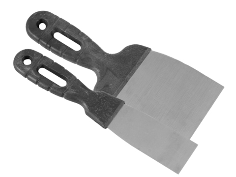 РемоКолор 12-0-110 Шпательная лопатка нержавеющая сталь 0,5мм, пластиковая рукоятка, 100мм, (шт.)