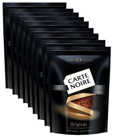 купить Комплект кофе растворимый Carte Noire Original, 150 г пакет х 9 шт