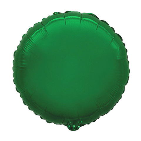 Шар-круг Зеленый 45 см