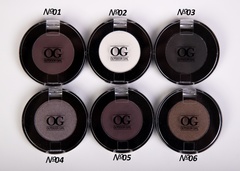 OG-Y6409 Тени для век компактные тон 04 пепел розы MONO EYESHADOWS металлик