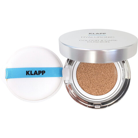 KLAPP Cosmetics Тональный увлажняющий крем Hyaluronic кушон, тон средний | Hyaluronic Color & Care Cushion Foun