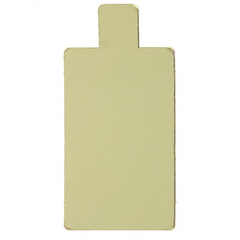 Подложка прямоугольная с держателем 90х55 мм толщина 0.8мм