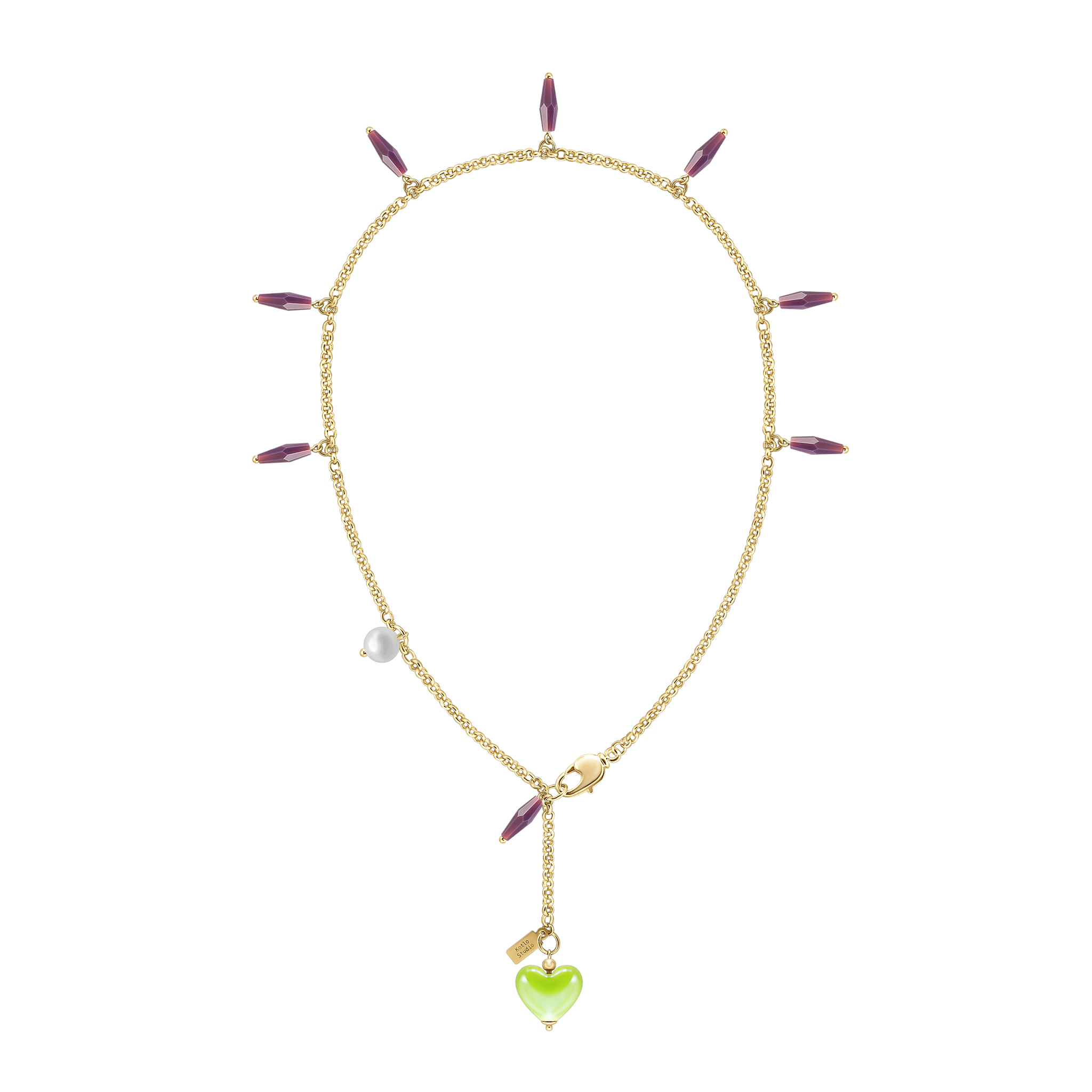 

Цепь Morning Cocktail Green Necklace