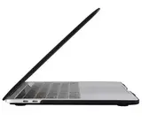 Чехол накладка для ноутбука Apple Macbook Pro 16 2021,2023 (A2485 M1, A2780 M2, A2991 M3) черный прозрачный