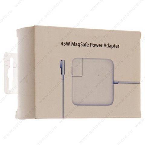 Сетевая зарядка для ноутбука Apple MacBook 45W MagSafe 1 Power Adapter маленькая коробка