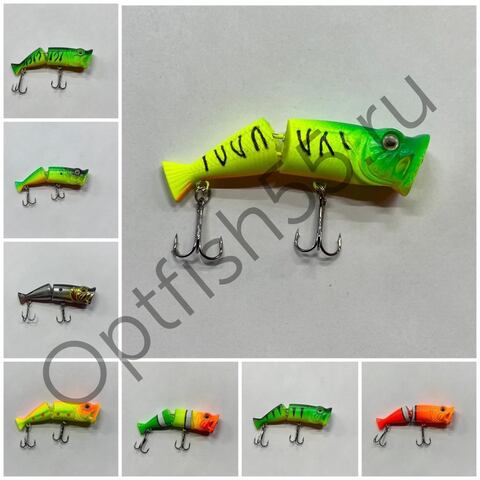 Воблер Rosy Down Marauder 80F 80мм, 10гр, загл. 0м